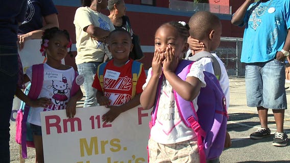 "Our kids are able to strive for whatever goals we set for them:" First day back for year-round calendar MPS schools