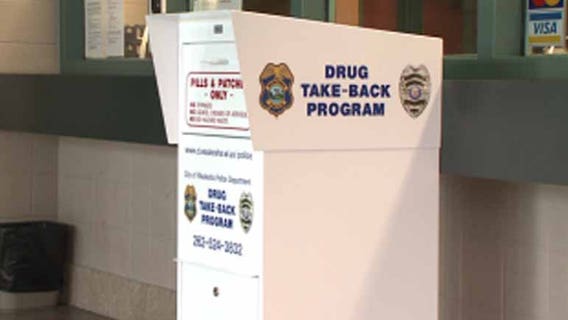 Drop off your unwanted, expired drugs at the Waukesha Police Department