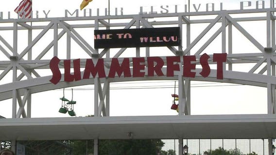 Paramedics respond after man collapses at Summerfest gate