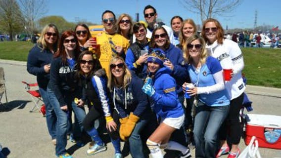 PICTURES: Brewers fans tailgating on Opening Day 2012