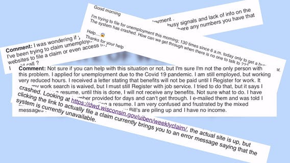 A spike in unemployment claims overwhelmed WI's system; it's about to get even busier