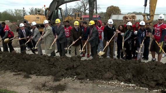'Going to be great:' MPS breaks ground on Pulaski HS football field project