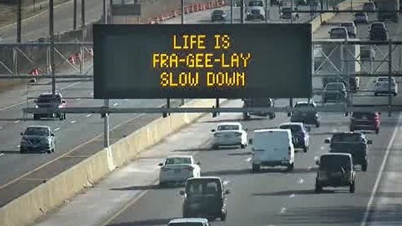 'Life is fra-gee-lay:' WisDOT highway signs feature nod to 'A Christmas Story,' a holiday classic