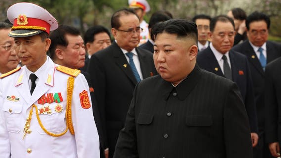 North Korea's Kim Jong Un appears in public amid health rumors