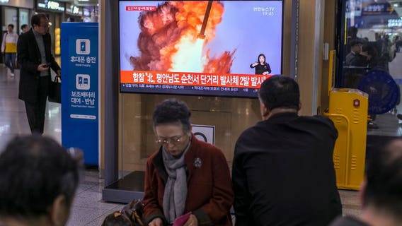 North Korea says it test-fired new multiple rocket launcher