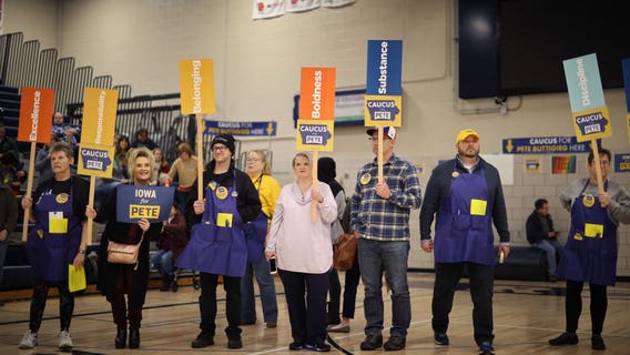 Pete Buttigieg, Bernie Sanders lead as Iowa releases partial results