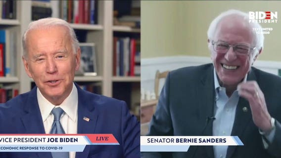 Bernie Sanders endorses former rival Joe Biden for president