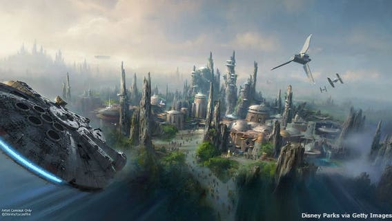 Star Wars-themed lands to open at Disney parks in 2019