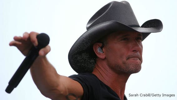 Country music fans rejoice, Tim McGraw to headline the Marcus Amphitheater on July 3