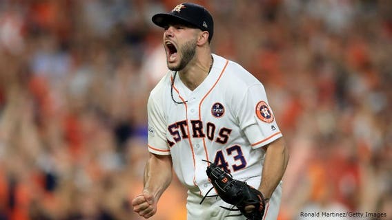 Astros beat Yankees 4-0 in Game 7, reach World Series