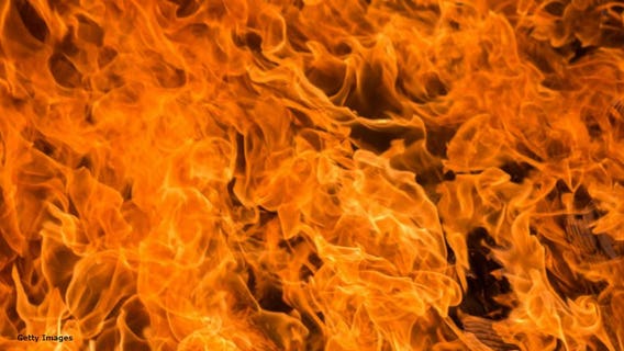 Red Cross assisting family after fire near 26th and Burleigh