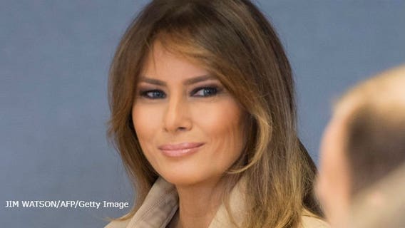 Melania Trump visits babies, moms affected by opioid crisis