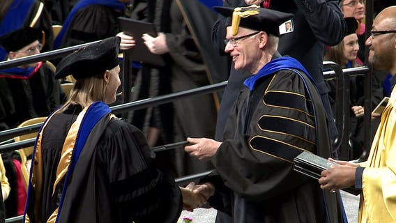 "Tears of joy:" Graduates of MU, UWM celebrate accomplishments as they walk across the stage
