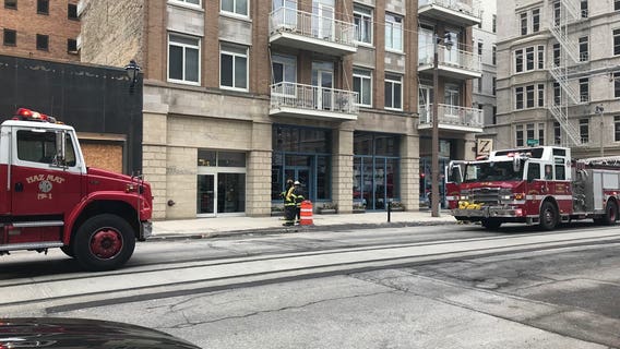 Hazmat crew responds to carbon monoxide-related leak near downtown Milwaukee