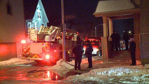 Family able to safely escape house fire near Hubbard and Meinecke