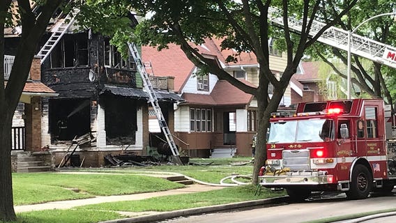 Milwaukee officials: 5 displaced after house fire near 47th and Locust