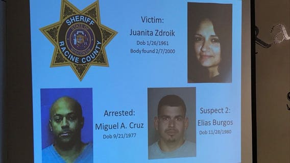 "Closure to the families:" Suspect in custody, another on the run in 2000 homicide of Juanita Zdroik
