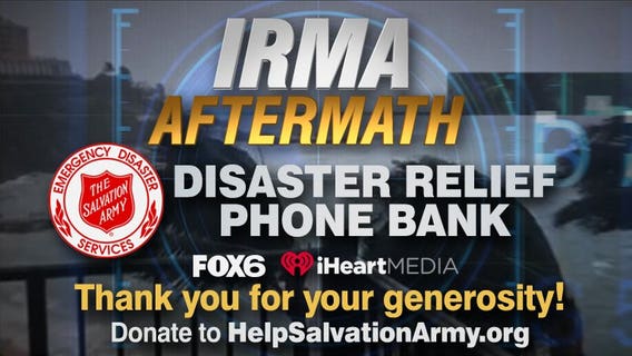 FOX6, Salvation Army, iHeartMedia radio stations thank you for support of Irma Disaster Relief