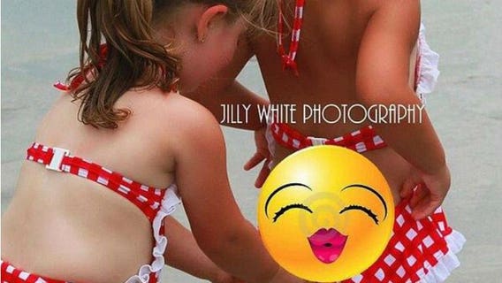 Banned for life? Mother says photo of her two-year-old daughter could get her kicked off the site