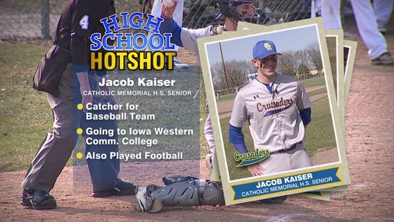 Catcher leading Catholic Memorial HS in Baseball