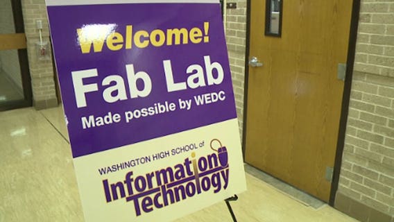 "Exciting days are ahead:" $25,000 Fab Lab unveiled at MPS high school