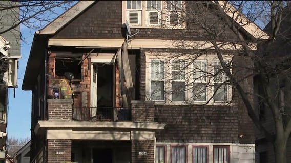 Officer injured rescuing person from fire near Layton Boulevard and Lapham