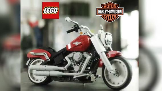 LEGO teams up with Harley-Davidson to create Fat Boy bike set