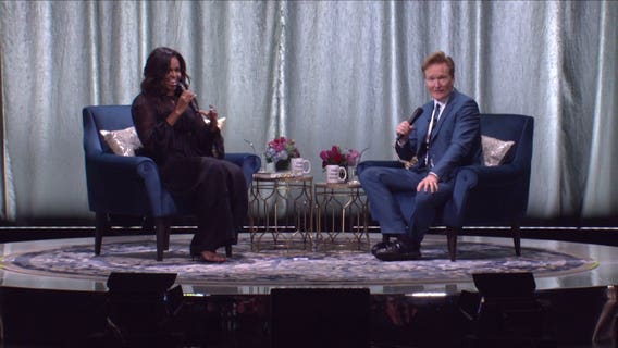 Thousands pack Milwaukee theater to see Michelle Obama during book tour stop