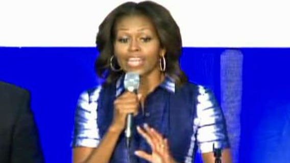 Students at Watertown High School thrilled to hear First Lady speak