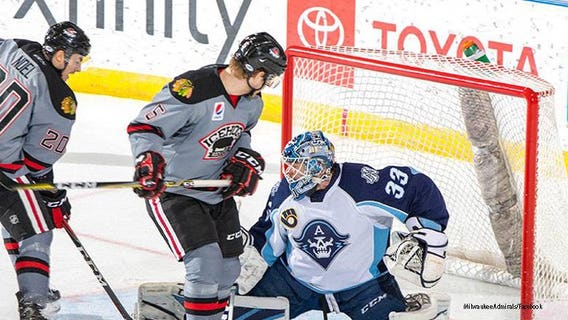 Milwaukee Admirals fall to Rockford IceHogs 4-3 in OT