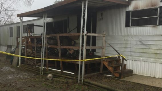 Woman, family dog die after they were pulled from burning mobile home in Oak Creek