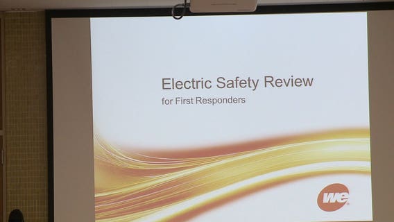 Milwaukee police officers take part in special training with We Energies officials