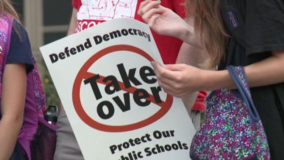 “I find it reprehensible:" More than 80 Milwaukee Public Schools rally to stop takeovers