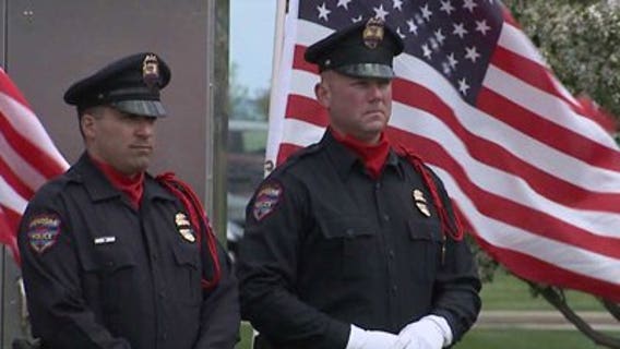 Special ceremony honors two fallen officers