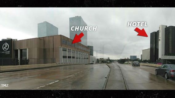 TMZ: Joel Osteen's church was fully accessible during Harvey, neighboring hotel filled to capacity