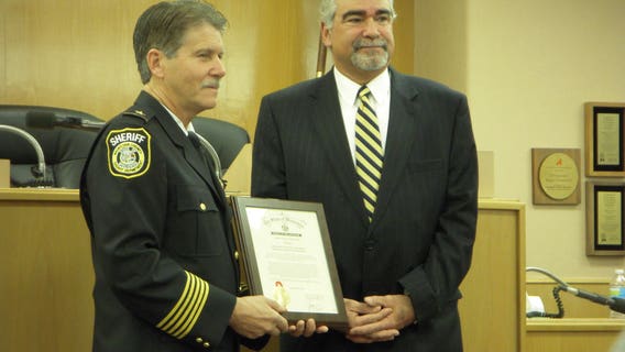 Waukesha Co. Sheriff's Det. Steve Pederson retiring