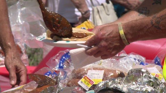 'Helps the community come together:' Special picnic held for the homeless on the Fourth of July