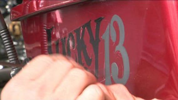 'Pinstripers' hand-paint motorcycles at Harley-Davidson Museum