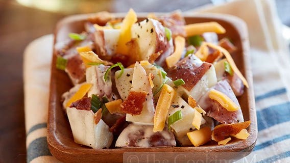 You can't have a cookout without potato salad! Check out this quick, easy recipe