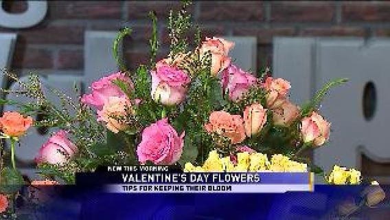 Flowers for Valentine's Day