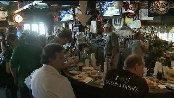 Basketball, St. Patrick's Day make for a big party