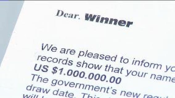 Contact 6: Katrina Cravy discusses lottery scam