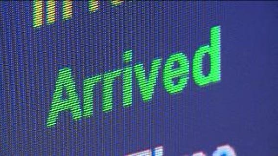 Flights from Boston land in Milwaukee Monday night