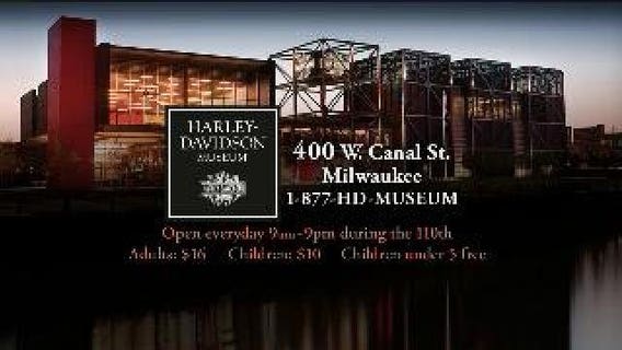 Laura checks out new exhibit at Harley-Davidson Museum