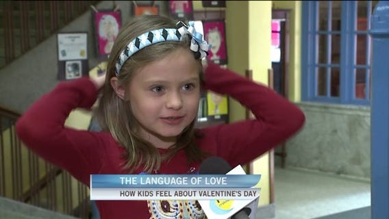 The Language of Love: How kids feel about Valentine's Day