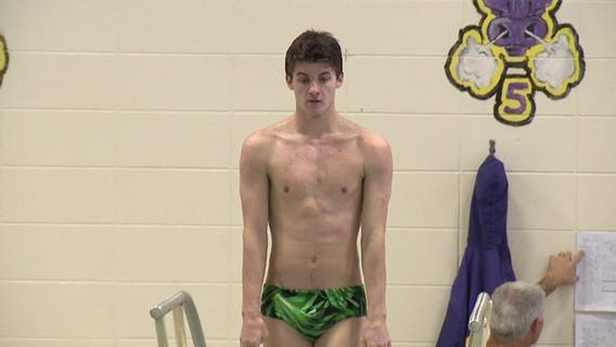 It didn't take Spencer Peronto long to become the best diver at Cudahy High School