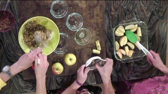 Recipes to warm you up: A soup and sweet dessert your kids can help you make