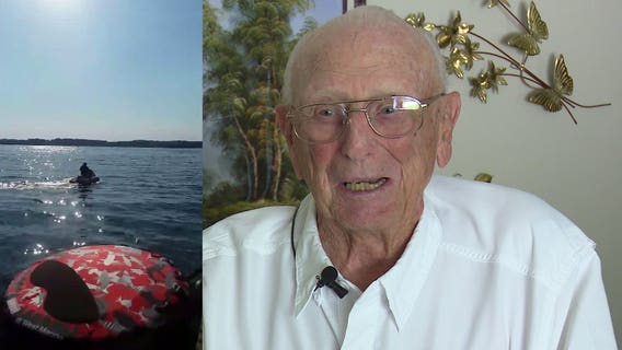 101-year-old celebrated Fourth of July on a jet ski