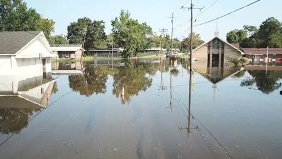 Houston residents spend Labor Day sorting through Harvey ruins