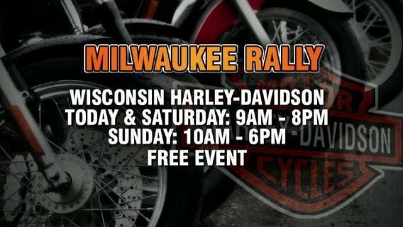 The 2014 Milwaukee Rally is underway! Justin hangs at Wisconsin Harley-Davidson with details